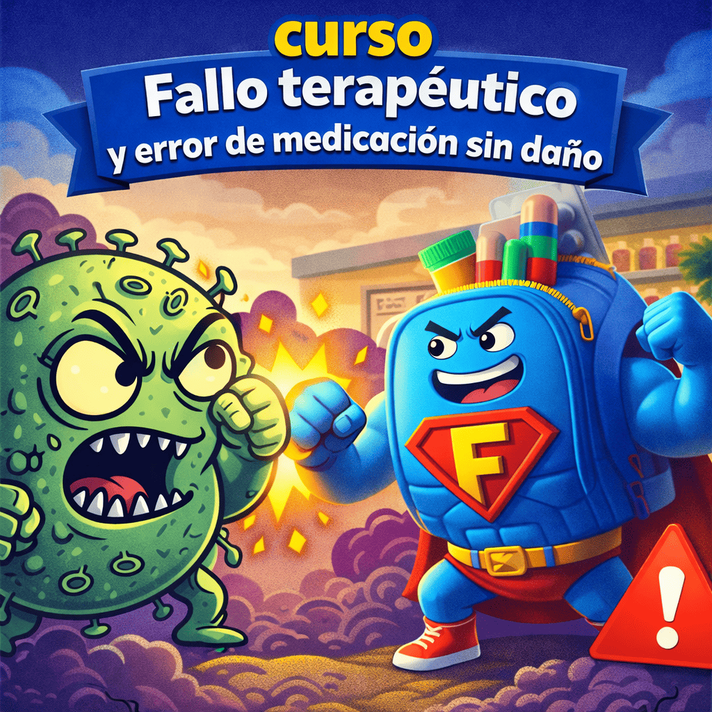 Fallo terapeutico y error de medicación sin daño